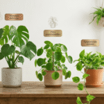 🌿 Plantas ideales para decorar tu hogar fácilmente