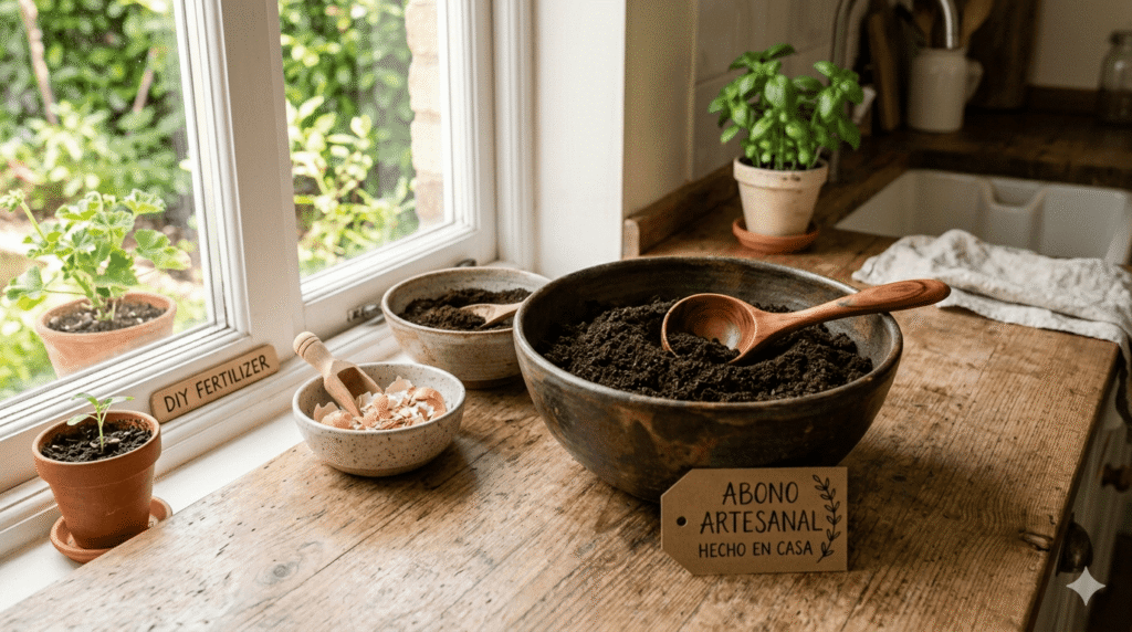 🌿 Cómo hacer abono casero para plantas