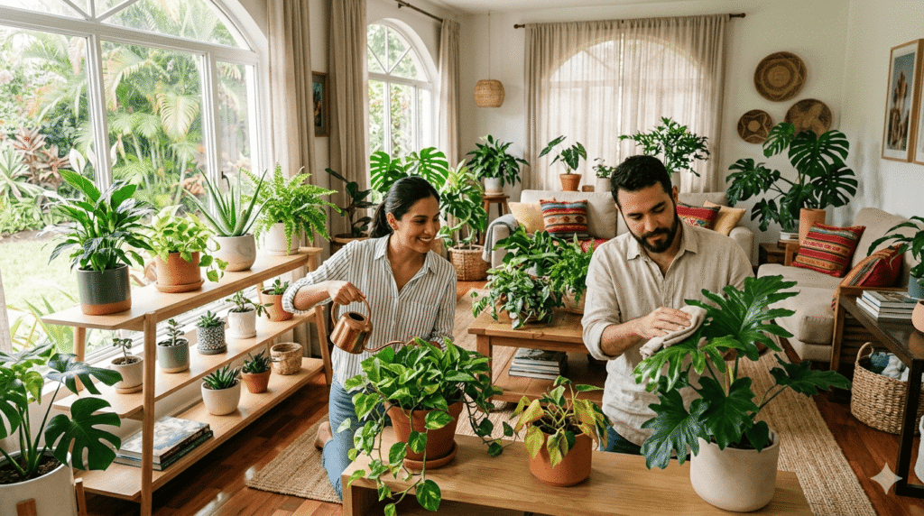 Cómo saber si tu planta necesita agua o luz