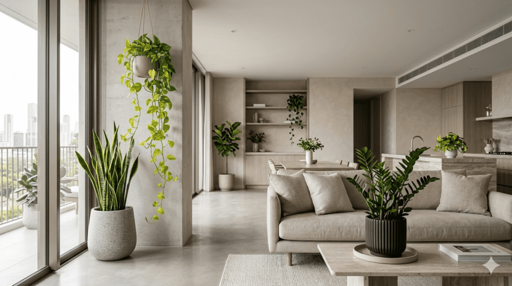 🌿 Plantas de interior resistentes que casi no necesitan cuidados