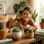 Cactus felices en tu sala: mini guía para cuidarlos como un experto