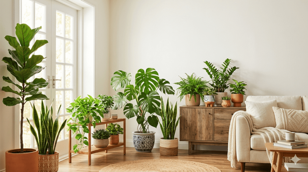 🌿 Plantas de Interior: Guía Profesional de Cuidado y Mantenimiento